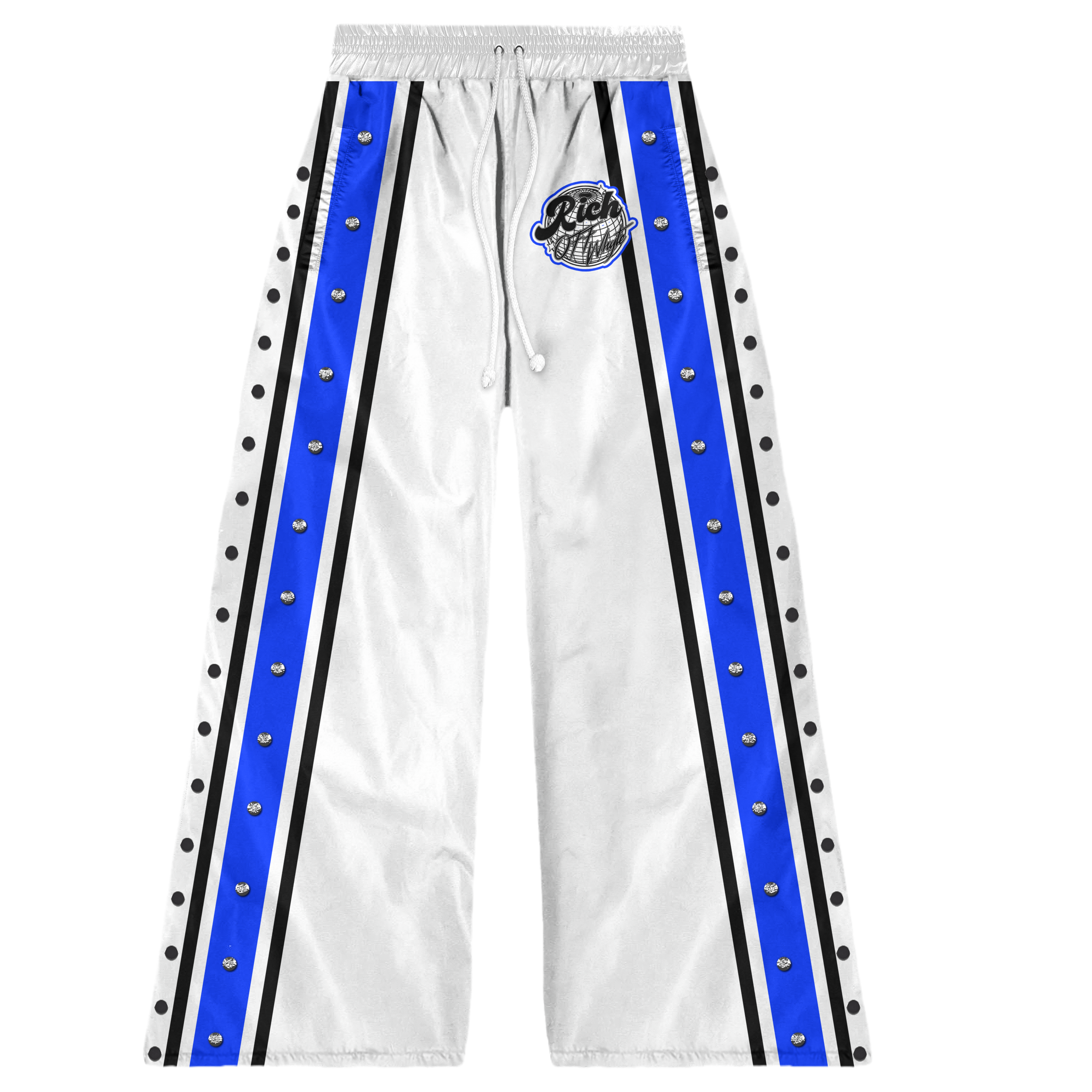 “No Rats Allowed” Blue & White Jersey Set