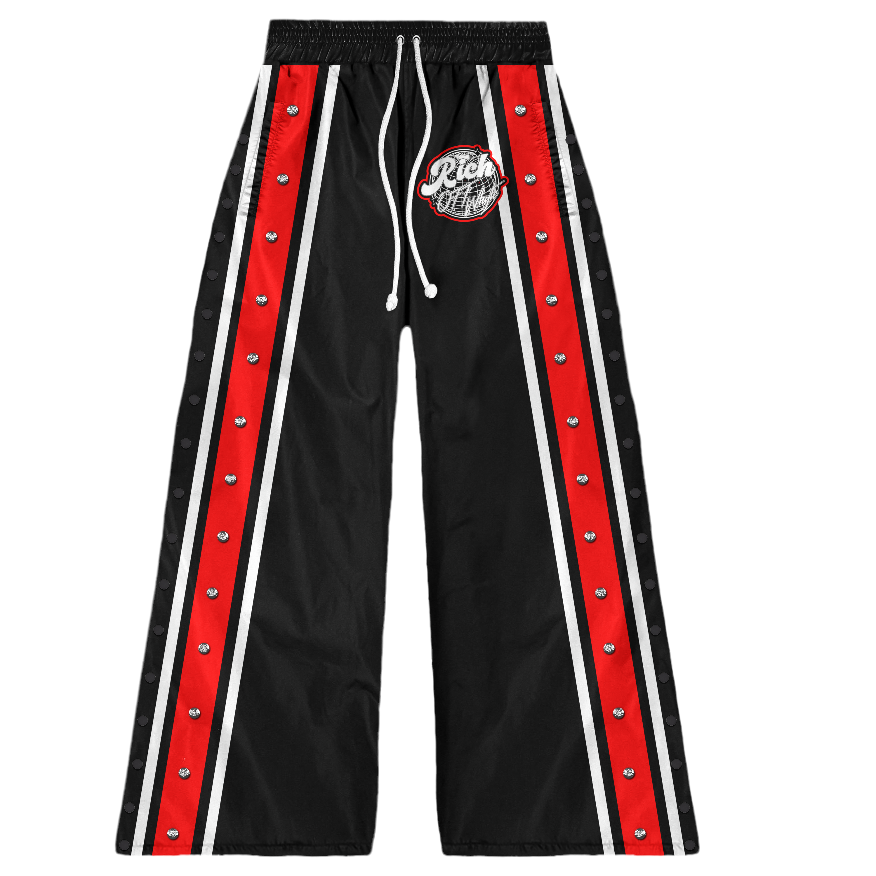 “No Rats Allowed” Black & Red Jersey Set