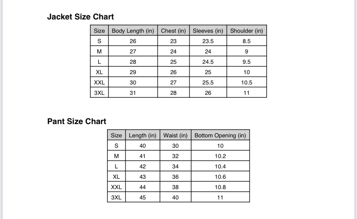 RED R.O.W Windbreaker Set